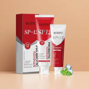 KOZFO SP-12 Probiotic Toothpaste 120g - Brighten Your Smile with Confidence Fresh Breath & Healthy Teeth Oral Care Formula