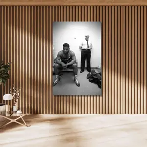 Mike Tyson poster,Mike Tyson print on canvas,iron mike poster,Mike Tyson Canvas Wall Art,Boxing poster,Cave decoration,Ready to Hang