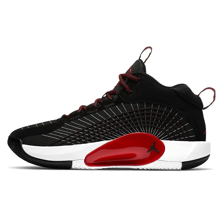 Jordan Air Jumpman 2021 Pf Bred' Cushioned Durable Mid Top Basketball Shoes Unisex CQ4229-006