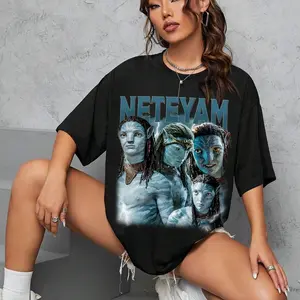 Limited Avatar Way of Water Neteyam Vintage T-Shirt, Retro Pandora Fan Tee for Women and Men, Unisex Gift Y4RCT