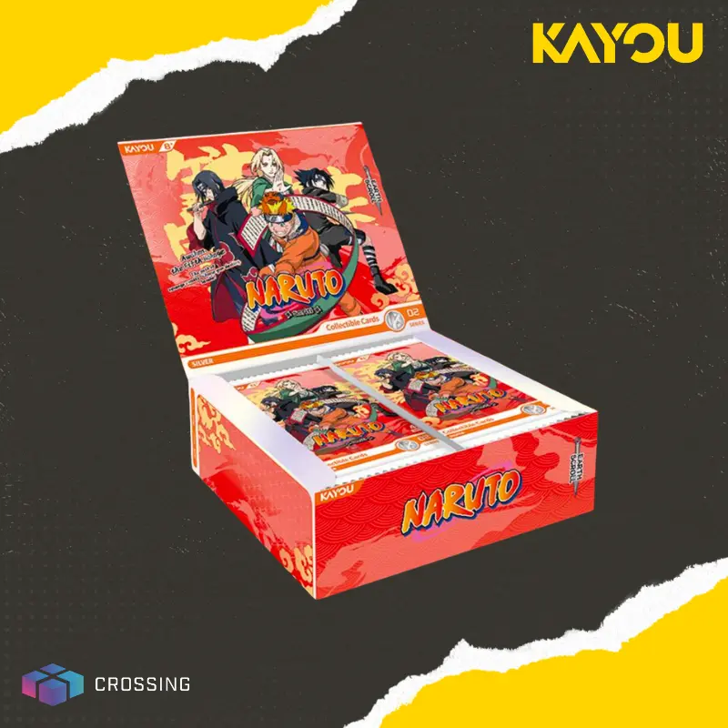 [SEALED] KAYOU NARUTO Smriti Collectible Card - Earth Scroll English Series 2 Box with Promo Card