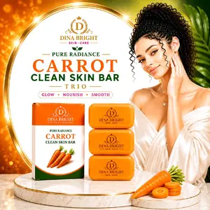 CARROT GLOW PURE RADIANCE SOAP (3pieces)