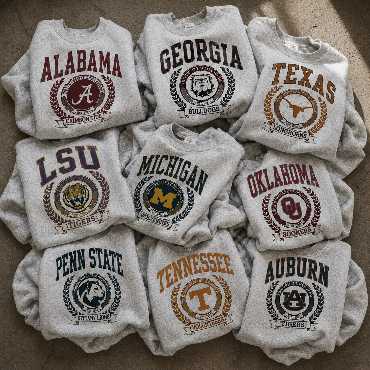 Vintage College Crest Graphic Sweatshirt, Retro University Seal Sweatshirt, Classic Campus Shirt, Collegiate Style Apparel, Soft Unisex Cotton Sweatshirt, Alumni Gift