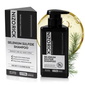 Anti-Dandruff Shampoo – Relieves Flakes & Itchy Scalp Hydrating Formula for Sensitive Scalp, 1% Selenium Sulfide, 10.14oz
