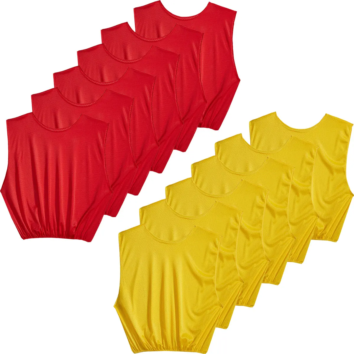 SKLZ Adult Sports Mesh Practice Jerseys 6-Pack