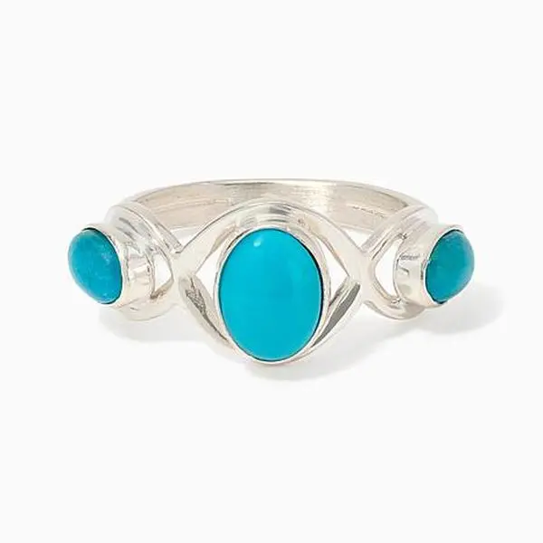 Mine Finds by Jay King Sterling Silver Kingman Turquoise Ring