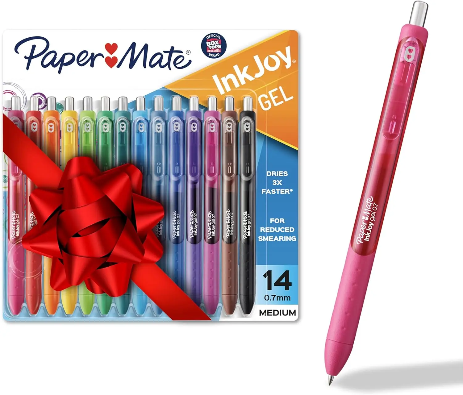 Paper Mate InkJoy Pens, Gel Pens, Medium Point (0.7 mm), Assorted, 14 Count