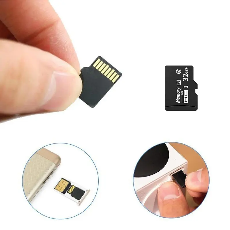32GB Micro SD Card, Micro SDHC UHS-I Flash Memory Card - Up to 100MB/s, Professional Memory Card Compatible Computer Cameras and Camcorders, for Mobile Device Storage Phone, Tablet, Drone