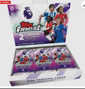 2026 Topps Finest Premier League Soccer Hobby Box