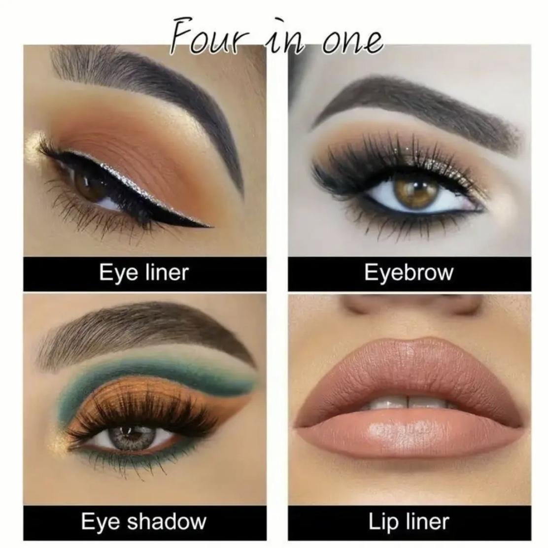 12 PCS Colorful Eyeliner Pencils Set, 2026 New Colored Metal Pearlescent Eyeliners , Smudge-Proof Colored Gel Liners for Women special gift