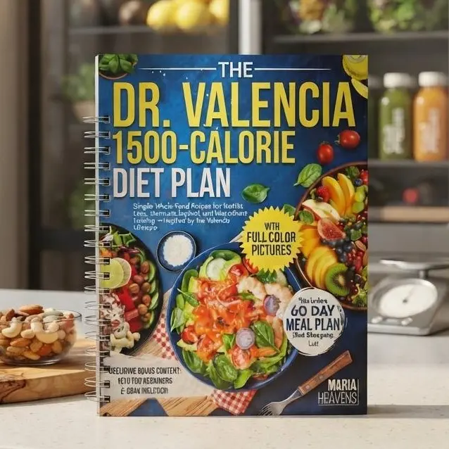 The Dr. Valencia 1,500-Calorie Diet Plan: Complete 60-Day Meal Plan & Weekly Shopping Lists