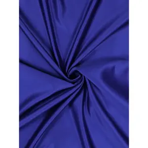 Royal Blue Duchesse Satin