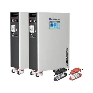 ECO-WORTHY 48V 314Ah 2-Pack LiFePO4 Battery System, 32kWh Home Energy Storage, Active Balancing BMS, Aerosol Fire Protection, Bluetooth & WiFi, Off-Grid Ready, Powers Entire Home for 2 Days outdoor gadgets
