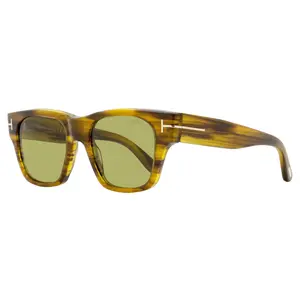 Tom Ford Caine-02 Square Sunglasses TF1280 55N Brown Melange 53mm FT1280