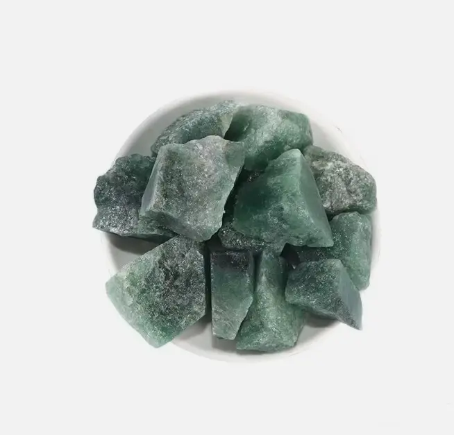Raw Rough Green Aventurine Chunk - 3-5 cm Healing Reiki Crystal Mineral Rock, Wellness Gift, Unique Stone of Opportunity for Home Decor Fengshui Ornaments (1PCS)