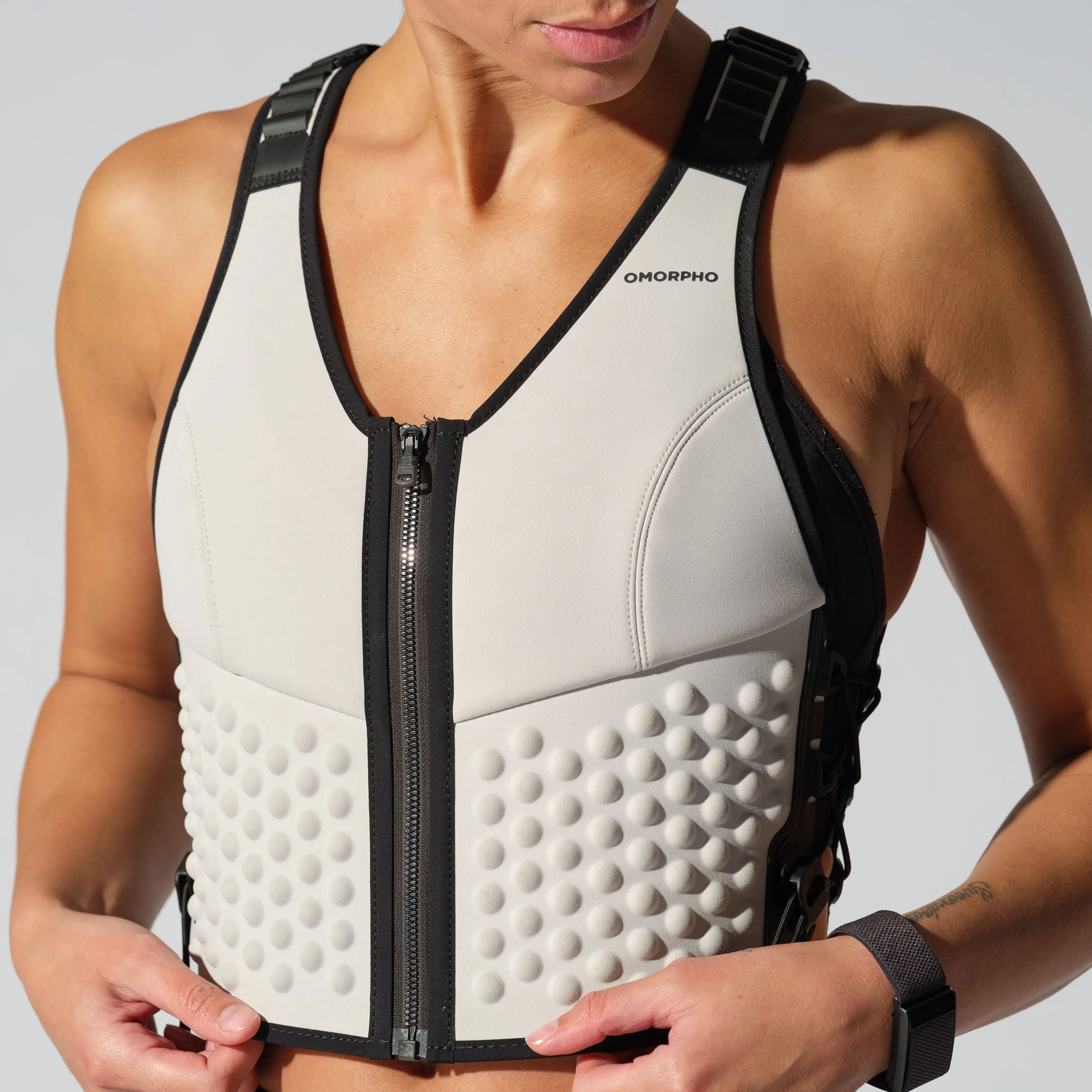 OMORPHO Women's G-Vest Icon - Weighted Vest with Lock-In Snap