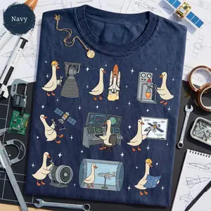 Aerospace Engineer Silly Goose Shirt - Funny Rocket Scientist Tee, NASA Lover Gift, Space Engineer Shirt, Aeronautical Engineer Gift