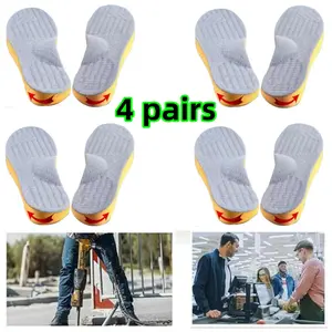 Corrective Insoles 4 Pairs Supination Correction Insoles for Men & Women Beauty & Personal Care Footwear Comfort