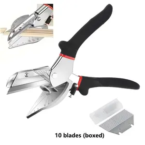 45-135 Degree Adjustable Miter Cutter – Multi-Angle Scissors for Plastic, PVC, Molding Trim, and Wall Panels
