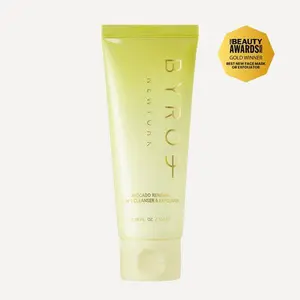 BYROE Avocado Renewal 2-in-1 Cleanser & Exfoliator 100 ml / 3.38 fl oz Single Pack