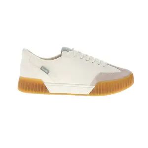 Kizik Womens Brooklyn Hands Free Slip On Sneakers Shoes Casual - Off White
