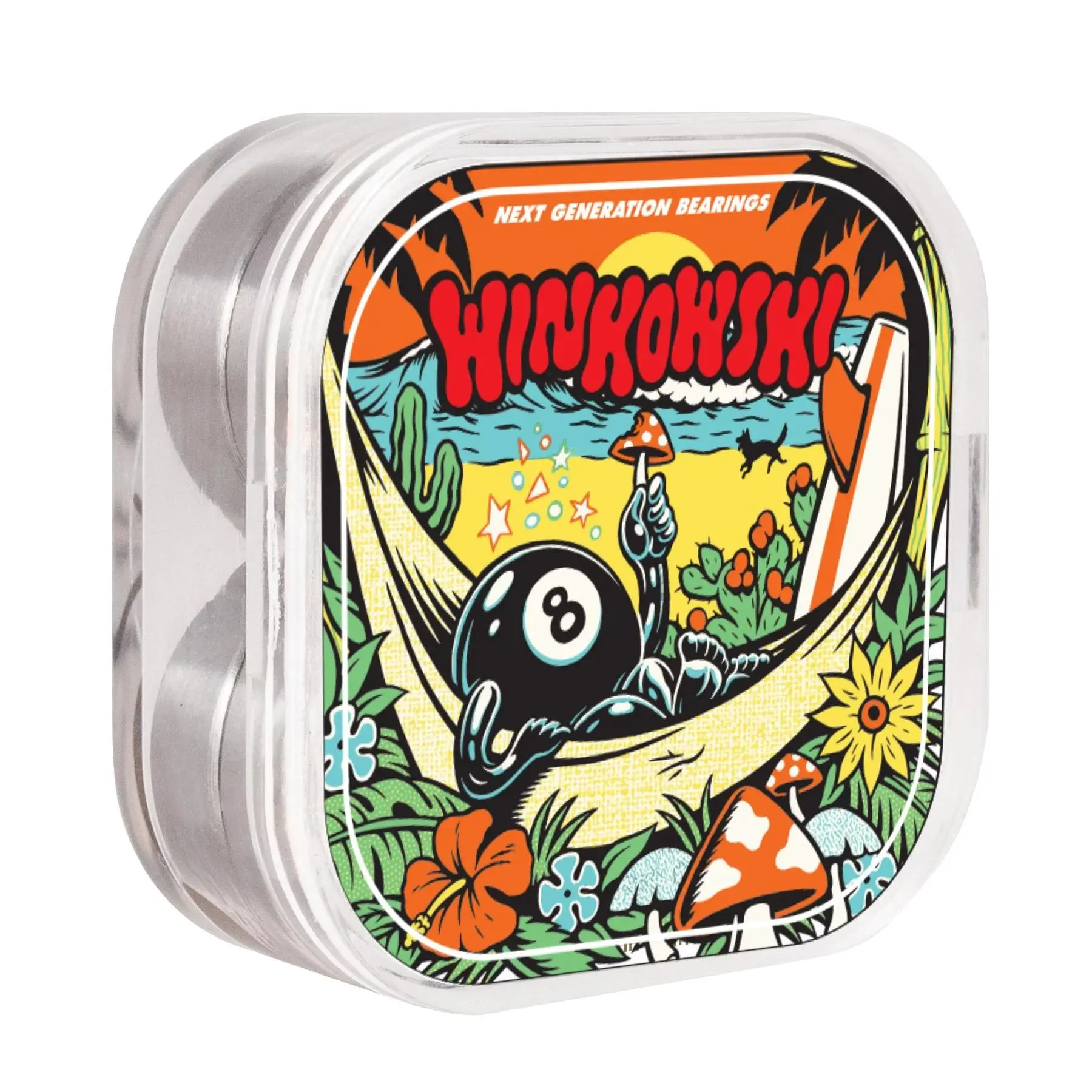 Bronson Speed Co Skateboard Bearings Erick Winkowski Mushroom Pro G3