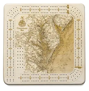 Chesapeake Bay Cribbage Board