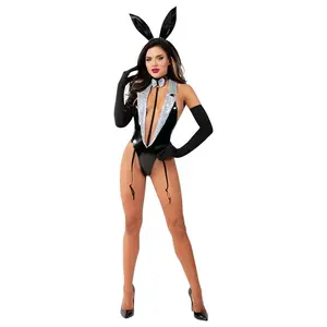 Women's Tuxedo Bunny Costume