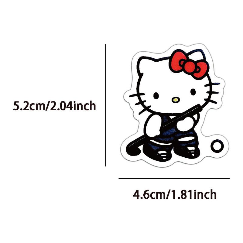 Sanrio Hello Kitty Stickers Collection - 60pcs Cute Posters for Crafting & Decorating - Perfect for Kids & Collectors - Adorable Designs in Various Poses