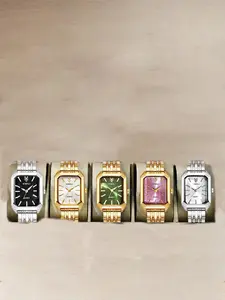 Women's Elegant Quartz Watch, Modern Fashionable Wristwatch for Women & Girls, Trendy All-match Watch for Birthday Gift