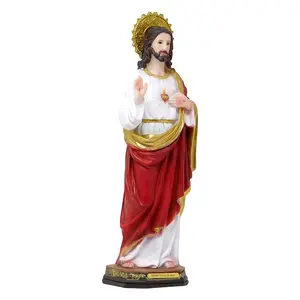 Sagrado Corazon de Jesus  8"-36" Inches Tall Estatua Sacred Heart of Jesus Brand New Religious Decor Statue Gift