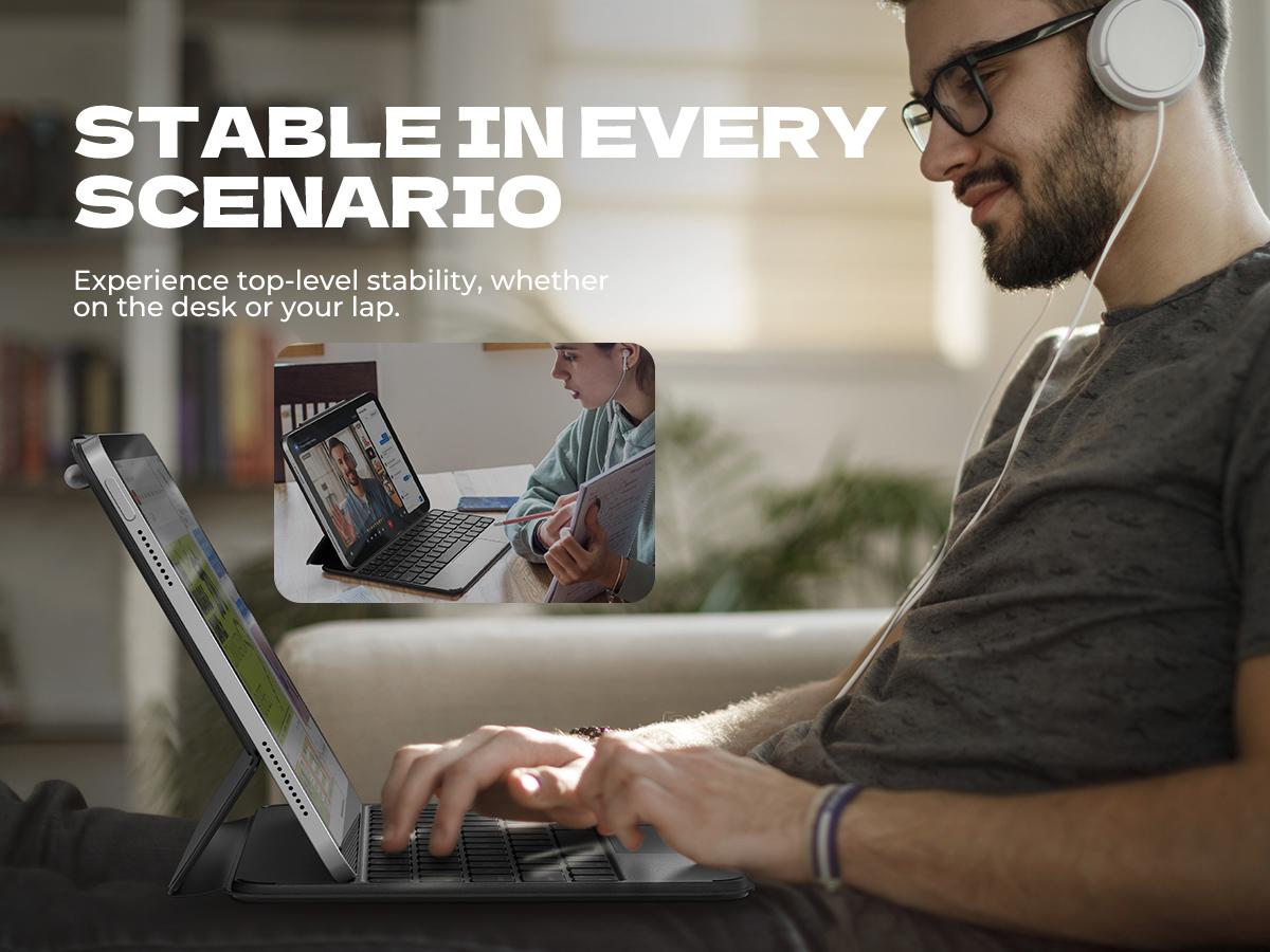 Dexnor for iPad (A16) 11th/10th Generation Case with Keyboard Ultra-Light Magnetic Detachable Folio Keyboard Cover Multi-Touch Trackpad Backlit for iPad 10th Gen 10.9" (2022)/11th Gen (2025) Dexnor for iPad (A16) 11th/10th Generation Case with Keyboard Ultra-Light Magnetic Detachable Folio Keyboard Cover Multi-Touch Trackpad Backlit for iPad 10th Gen 10.9" (2022)/11th Gen (2025)