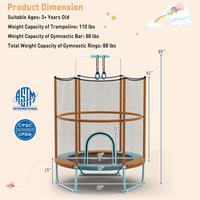 60'' Dia. Orange with Horizontal Bar