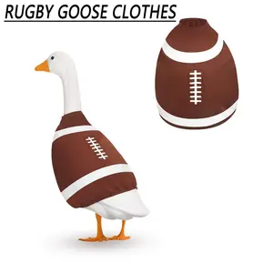 Pet Goose Costume for Football Porch, Competition Day, Garden Outdoor Lawn Yard Art Party, Patio Decoration, Garden Accessories [coffee Color]