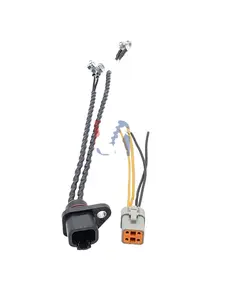 JUYULONG Excavator Accessories Suitable for Komatsu PC200 Injector Nozzle Wiring Harness Plug