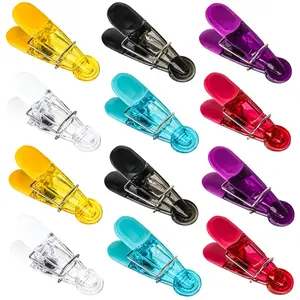 Chip Bag Clips  12pcs Food Magnetic For Storage With Air Tight Seal Grip Bread Bags Snack And Vegetable