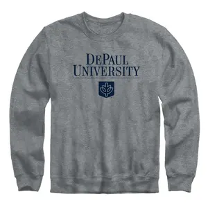 DePaul University Heritage Sweatshirt (Charcoal Grey)