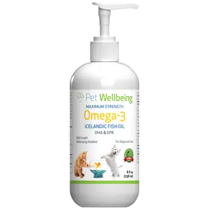 Omega-3 Icelandic Fish Oil - Fatty Acids EPA & DHA for Dogs