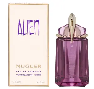 Mugler Alien Eau De Toilette For Women Regular Edition 60ml Citrus Jasmine Woody Amber Fragrance
