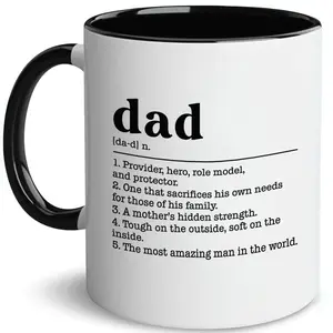 Proud Dad Mug 11Oz, World's Best Dad Mug 15Oz, Dad Coffee Mugs, Gift Cup For Daddy, Christmas Gifts For Daddy, Birthday Gifts For Him