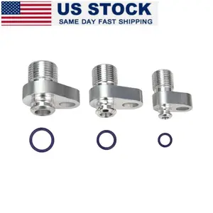 A/C Lines AC Compressor Drier Condenser Radiator Fitting Adapter Hose R134a