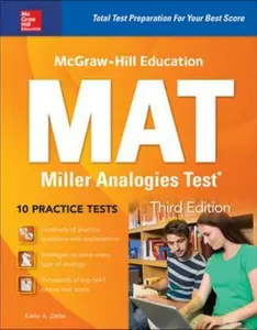 USED-McGraw-Hill Education Mat Miller Analogies Test, Third Edition by Zahler, Kathy A. (Paperback)