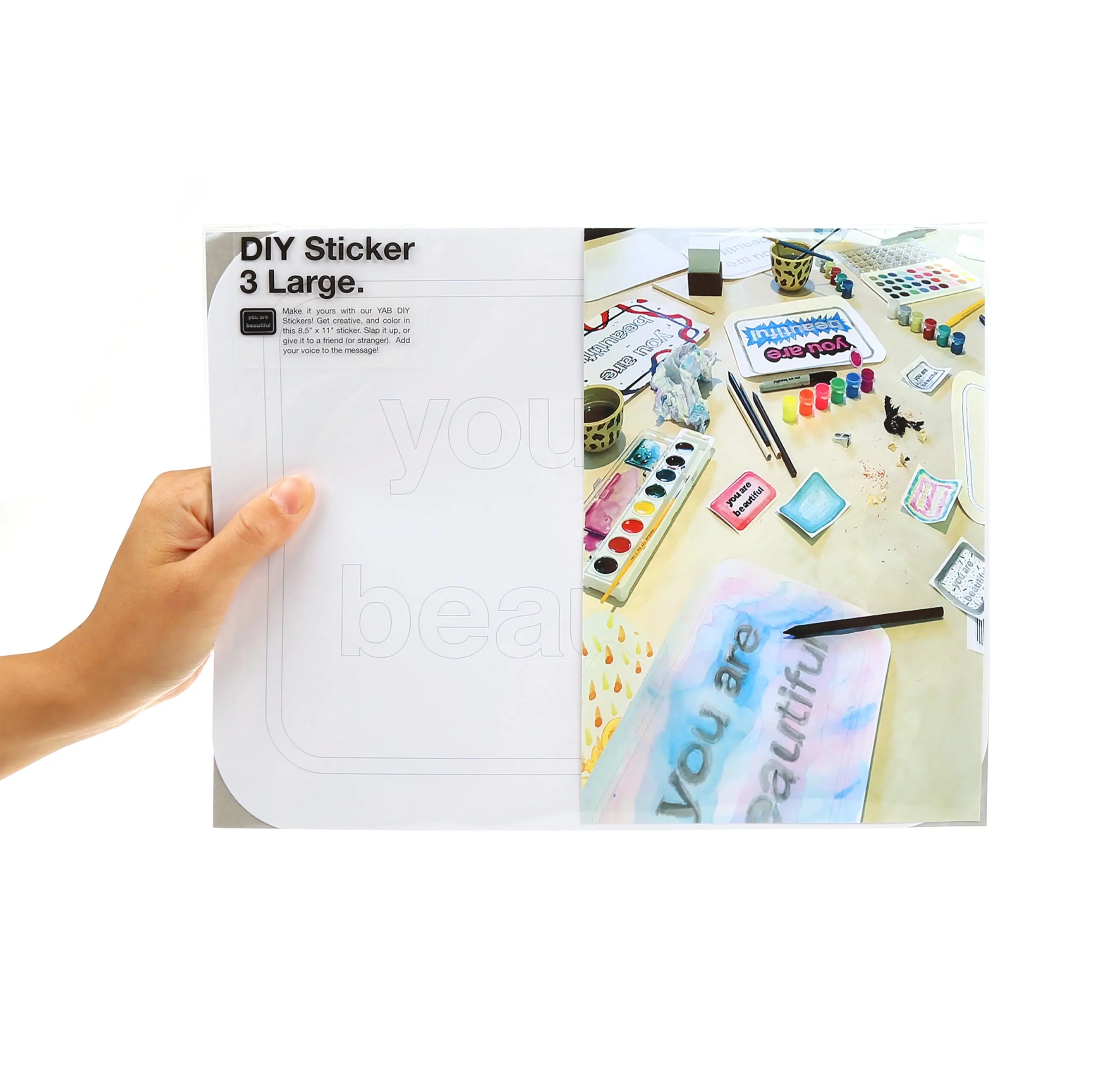 DIY Large Stickers