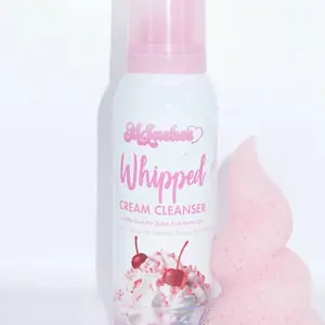Pink whipped cream cleanser