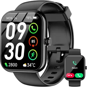 Women's Smart Wristwatch with Alexa, 1.83" HD Touchscreen, Bluetooth Speaker, Smartphone Notifications & Calls, IP68 Waterproof Fitness Tracker, 120 Sport Modes, 24/7 Heart Rate Tracking & Sleep Monitoring, Compatible with Android Devices