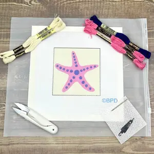Starfish Needlepoint Kit
