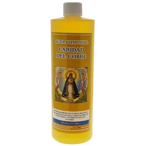 Caridad Del Cobre - Agua Espirtual 16oz Bottle Healing Energy Cleansing Water Household Handheld