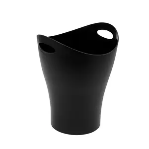 Umbra 9L Garbino Trash Can, Award-Winning Design with Flowing Curves, Office & Bathroom Trash Bin - Choose Your Color Matte Kitchen Box