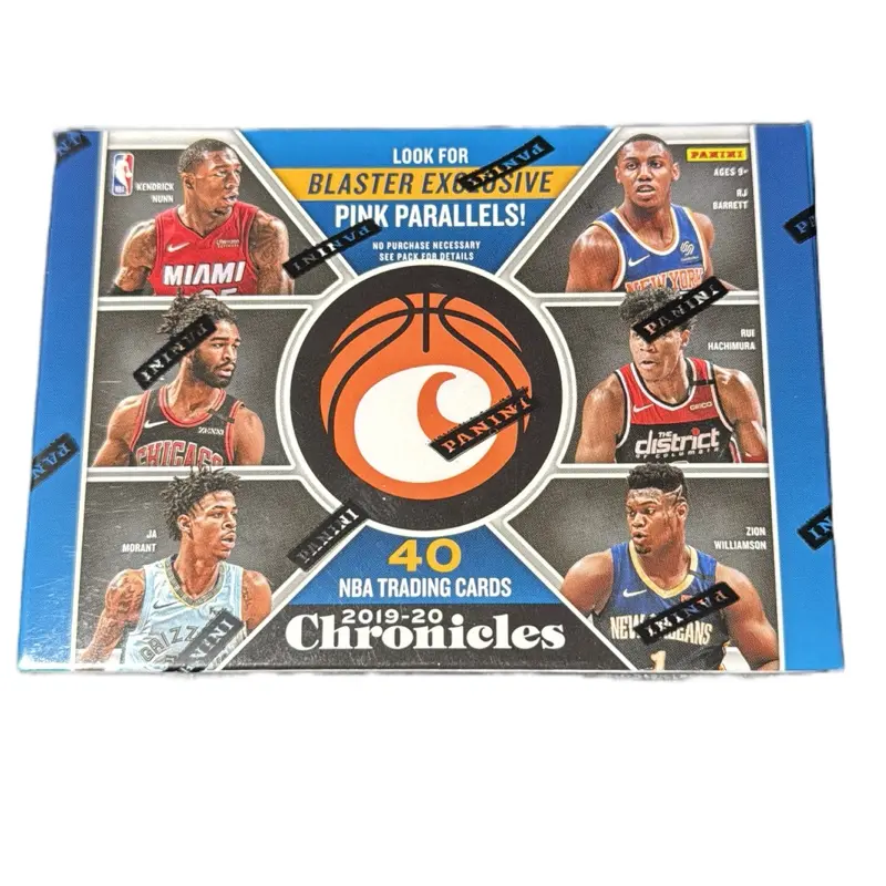 2019-2020 Chronicles NBA trading cards Blaster Pack - Single Pack - 5 cards per pack - Look for special Autographed inserts!