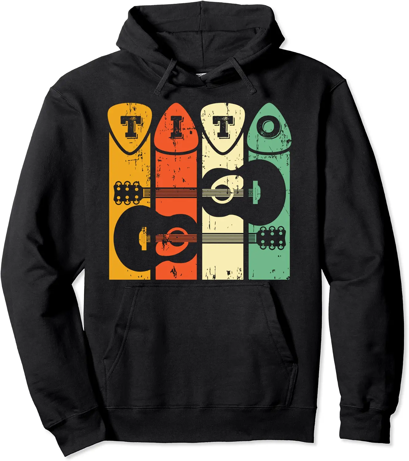 Retro Filipino Tito Uncle Guitar Player Guitarist Musician Pullover Hoodie - Antonioja Shop 24B0BS1YZDPJ